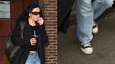 Charli XCX Updates Airport Outfit With Casual Converse Sneakers in New York