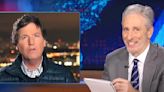 Jon Stewart Responds to Daily Show Backlash, Takes Notes From… Tucker Carlson? Watch Video