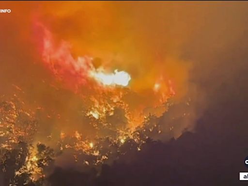 Lake Fire spreads to more than 13,000 acres in Santa Barbara County, prompting evacuation orders