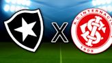 Botafogo x Internacional no Brasileirão: onde assistir ao vivo, horário e escalação