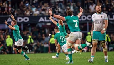 ¡Irlanda derrotó 25-24 a Sudáfrica en un partido para el recuerdo!