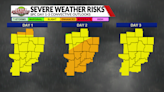 Weather Blog: Multiple days of severe weather possible