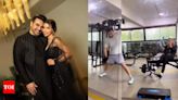 Sshura Khan turns shutterbug as Arbaaz Khan sweats it out in the gym | - Times of India