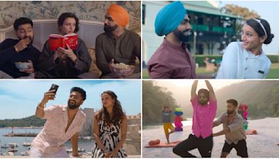 Bad Newz song Mere Mehboob Mere Sanam OUT: Vicky Kaushal and Ammy Virk vie for Triptii Dimri’s affection in this peppy recreation