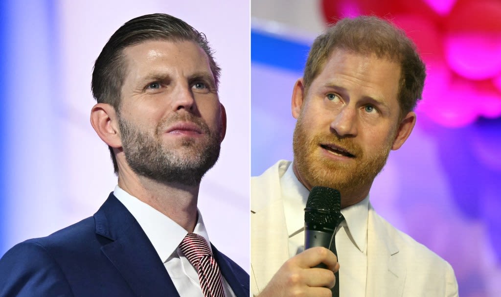 Eric Trump compares Prince Harry, Meghan Markle to ‘spoiled apples’