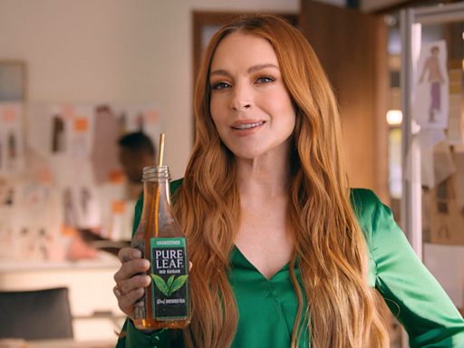 Lindsay Lohan Encourages Us All to Take a “Tea Break” | LBBOnline