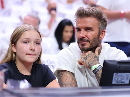 David Beckham reveals Victoria’s reaction as he teaches daughter Harper cockney rhyming slang