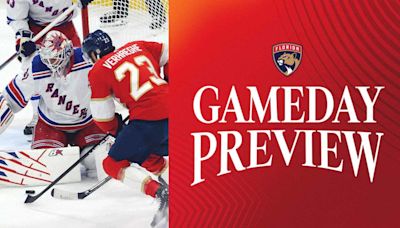 PREVIEW: Panthers try to push Rangers to the brink in Game 5 at MSG | Florida Panthers