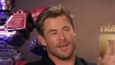 Chris Hemsworth jokes about the haircuts he gave his young sons