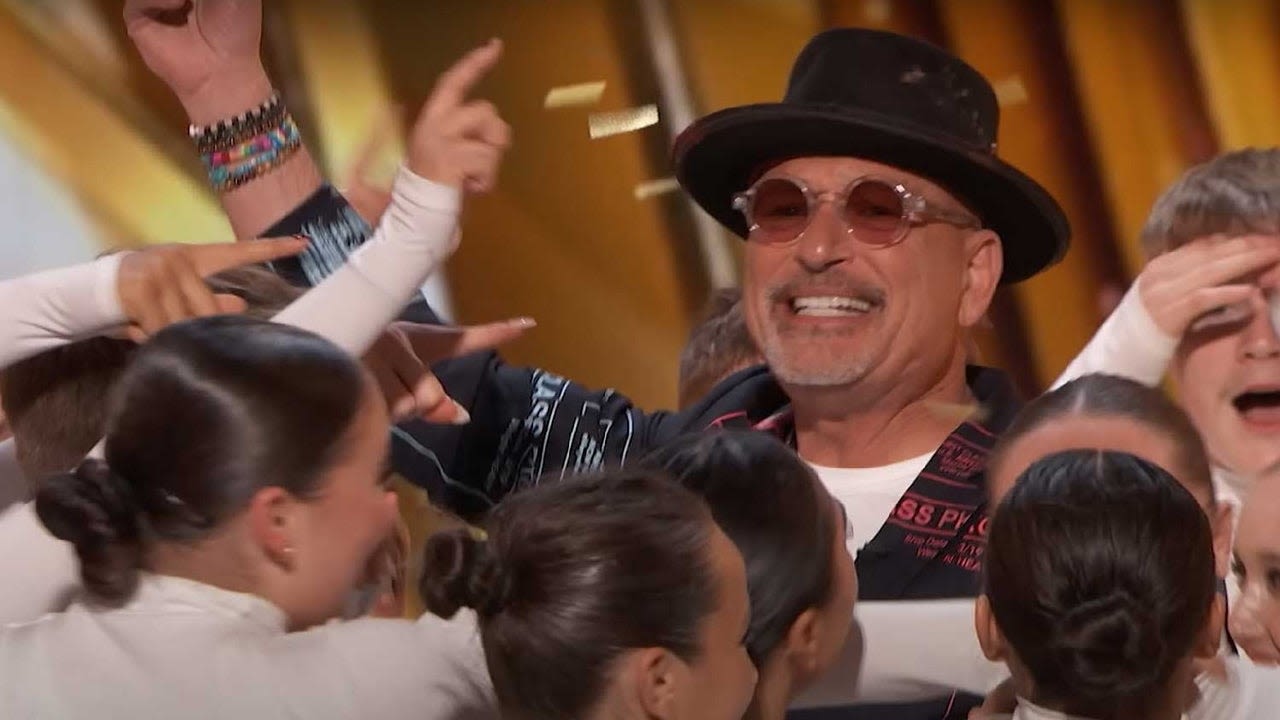 'AGT:' Howie Mandel Surprises Aussie Dance Crew With Golden Buzzer!