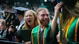 Colorado State University students celebrate graduation