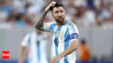 Lionel Messi out of Argentina squad for Paris Olympics 2024 | Paris Olympics 2024 News - Times of India