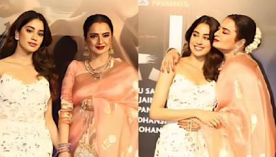 Janhvi Kapoor admits in Sridevi’s absence, her ‘Peddamma’ Rekha’s approval means a lot to her: ‘Mom and she were like soul sisters’