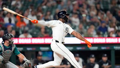 Baddoo hits game-ending double in 10th as Tigers rally to beat Mariners 3-2