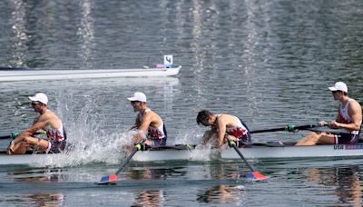 Team USA earns men's four rowing gold for first time since 1960