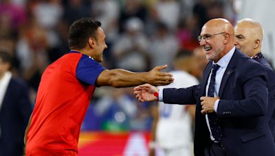 Coach De la Fuente lauds Spain's 'spirit of sacrifice'