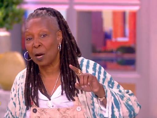 Whoopi Goldberg Makes Rare Friday Appearance On ‘The View’ To Name He Who She Doesn’t Name; Sunny Hostin...