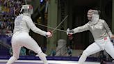 Egypt’s Nada Hafez competed at Olympic fencing competition while seven months pregnant