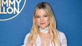 Kate Hudson's Went Full Boho in a Plunging Lace-Up Dress With Fringe