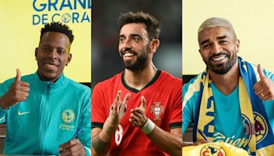 Bruno Fernandes, figura de la Selección de Portugal, destacó los fichajes del América