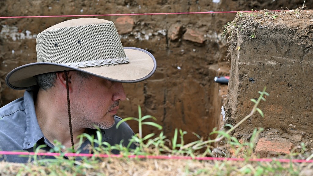 Hammond Harwood House archaeology dig | PHOTOS