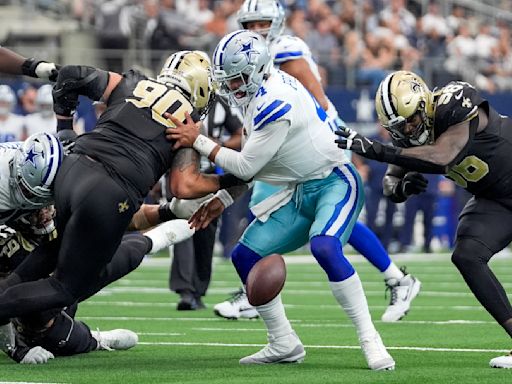 NFL Winners and Losers: Cowboys crushed at home by Saints, and here comes the panic