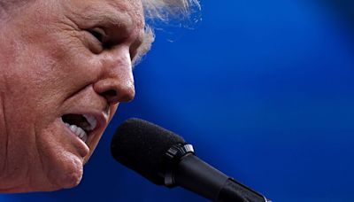 Trump suffers 30-second 'freeze' mid-speech, sparking 'brain glitch' claims