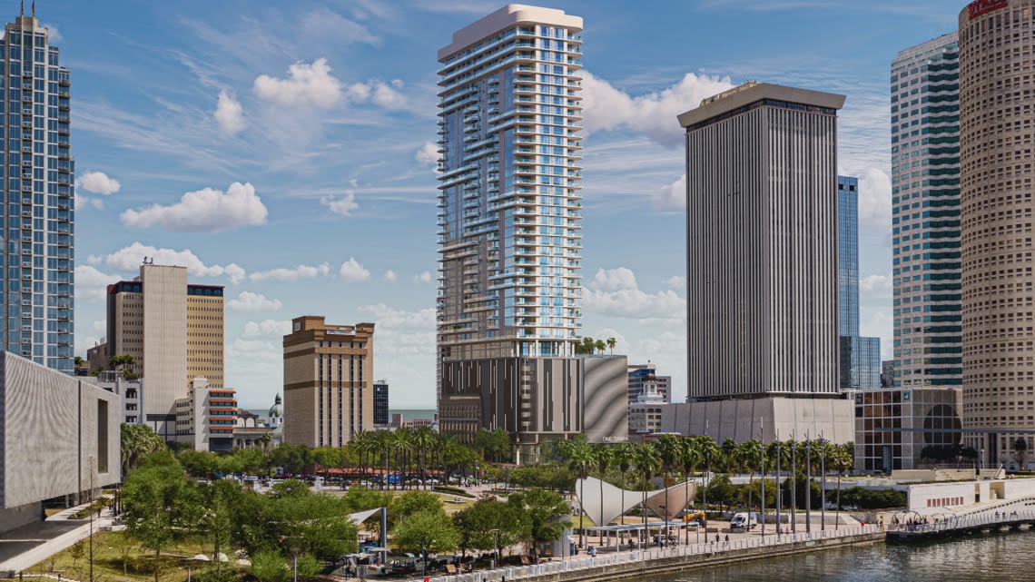 Construction of Tampa's tallest residential building underway