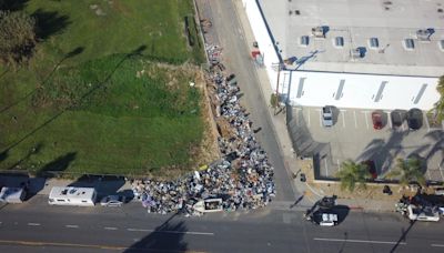 450 lbs of pig waste illegally dumped at site in Gardena