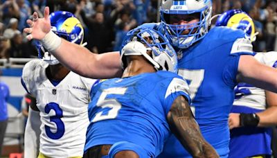 Los Angeles Rams 20-26 Detroit Lions: David Montgomery scores OT touchdown to lead Lions to victory