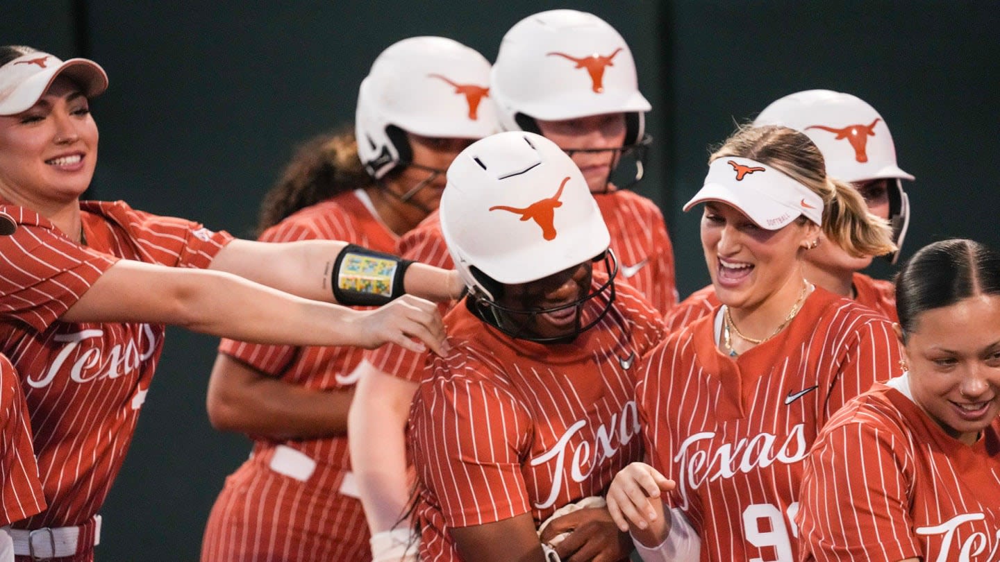 Texas Longhorns Softball Solidifies No.1 Overall Seed in Women's College World Series
