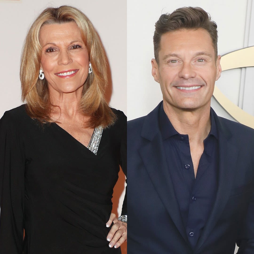 How Wheel of Fortune's Vanna White First Reacted to Ryan Seacrest Replacing Pat Sajak - E! Online