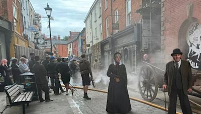 Stockport transformed as filming starts on new Netflix show from Peaky Blinders creator