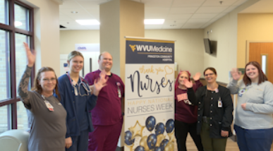 “Blessing of the Hands” at WVU Medicine: Princeton Community Hospital for National Nurses Week