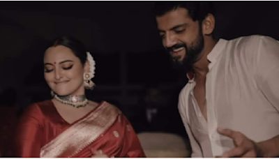 Sonakshi Sinha drops 'Shaadi ASMR' video ft Salman Khan, Rekha and more; Zaheer Iqbal admires wife as she dances her heart out