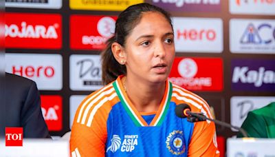 'None of my business': Harmanpreet Kaur's witty response steals the show ahead of Women's Asia Cup opener - Watch | Cricket News - Times of India