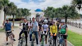 樂活騎行！竹市響應世界自行車日 逾50位車友共騎17公里海岸線美景