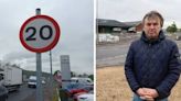 Drivers' fury as road with no houses plunged to 'ridiculous' 20mph speed limit