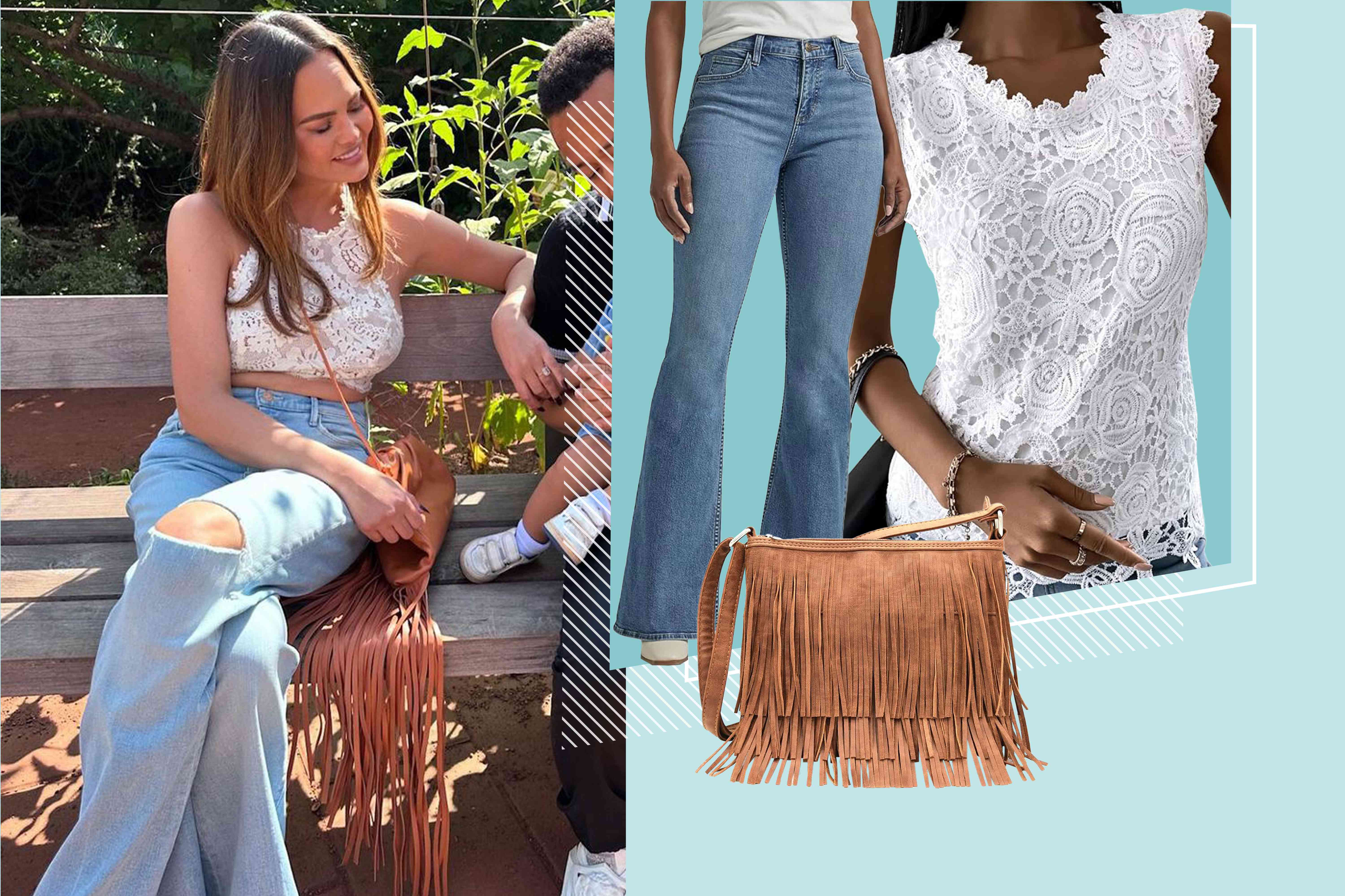 Chrissy Teigen’s Light and Airy Outfit Included Three Celeb-Worn Basics We’re Adding to Our Closets for Summer