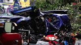 FOTOS: Así quedó el auto aplastado por árbol en la Nápoles; bebé a bordo sobrevivió