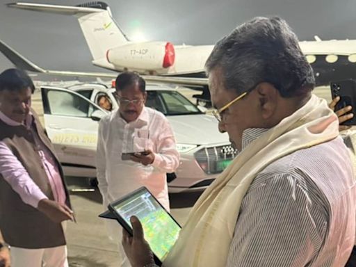 CM Siddaramaiah caught in T20 World Cup fever moments before boarding flight to Delhi