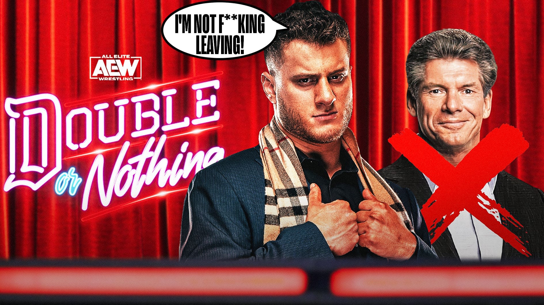 MJF doesn't need Adam Cole, New Japan, or Vince McMahon to get over in massive return to AEW