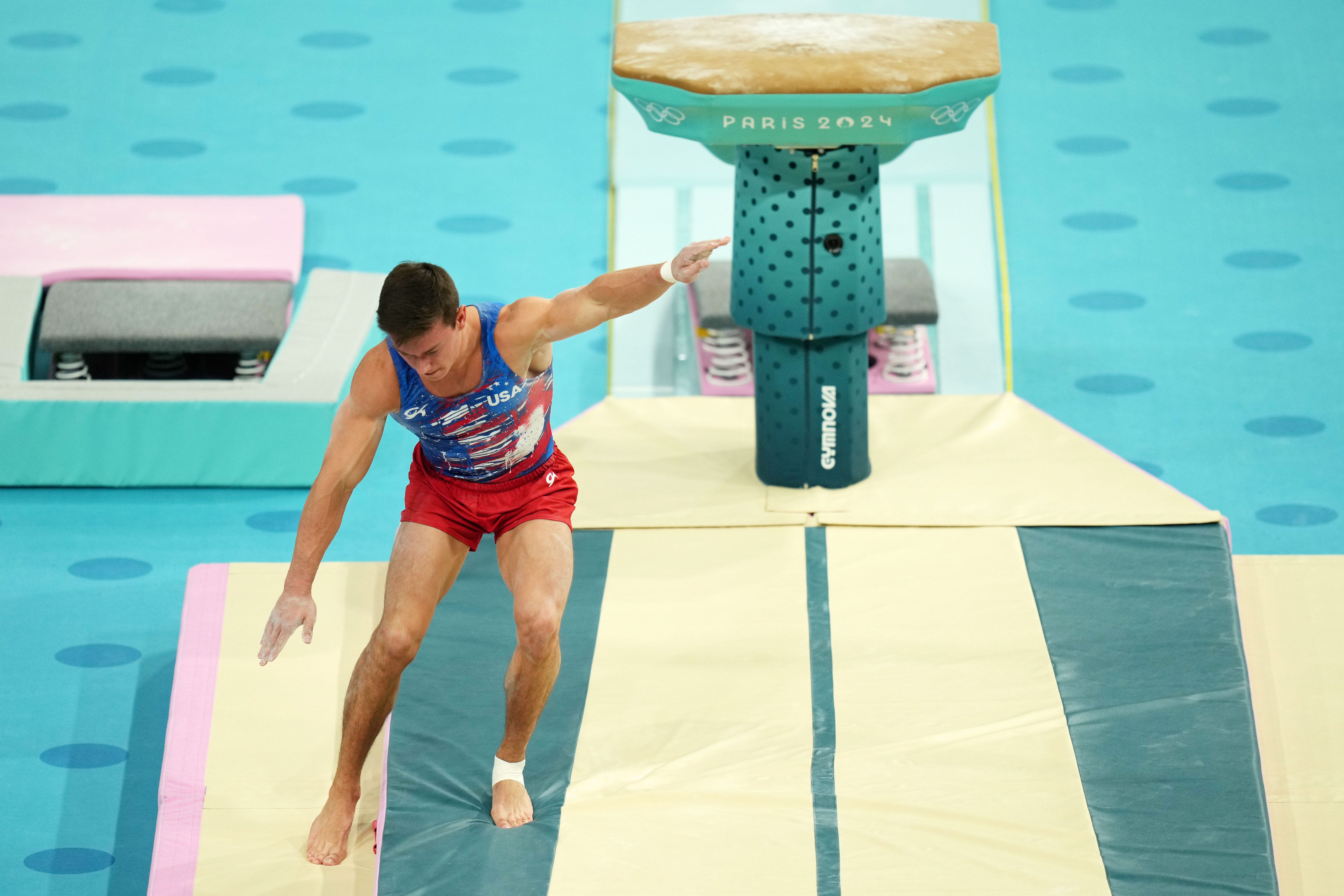 U.S. gymnastics' Brody Malone misses out on Olympic all-around final in a big surprise