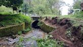 Comienzan las obras de construcción del puente sobre el río Cotarel en Tui