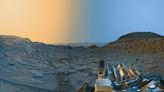 This 'postcard' of a Mars day from NASA's Curiosity rover is gorgeous (photo)