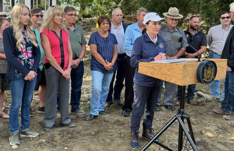 Hochul visits Canisteo after flooding, tells community ‘You will not be forgotten’