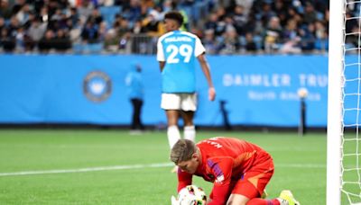 Charlotte’s Kahlina posts fifth straight shutout in scoreless duel with Union’s Semmle