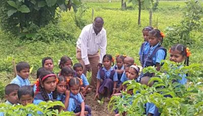 This Chikkamagaluru School, With 26 Students And 2 Teachers, Grows Organic Crops - News18