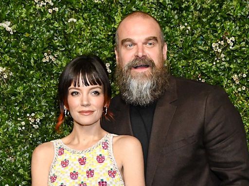 David Harbour says his wife Lily Allen 'loves spending my money'