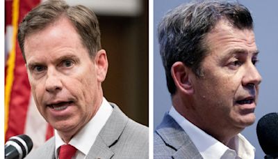 Jim O'Neill and Hal Weatherman are running for the Republican nomination for lieutenant governor in the state's second primary